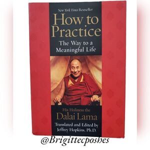 DALAI LAMA How To Practice The Way to a Meaningful  Life - Paperback